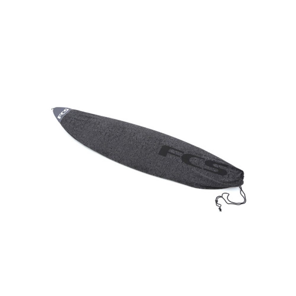 FCS Stretch Funboard Cover Charcoal
